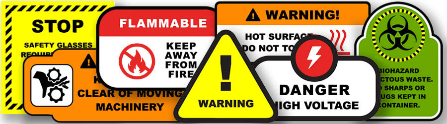 warning label printing
