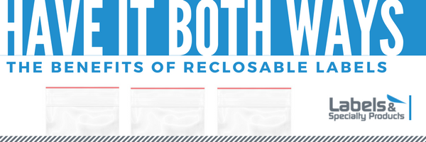 reclosable labels