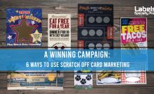 Scratch Off Promotional Cards