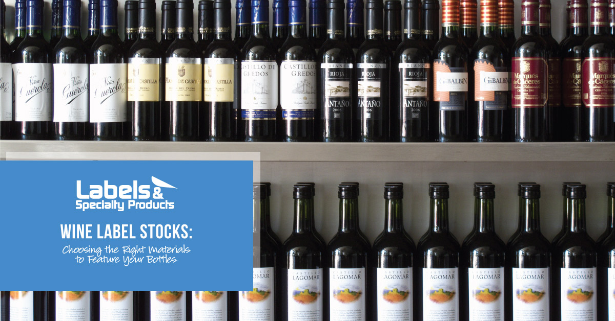 wine label stocks